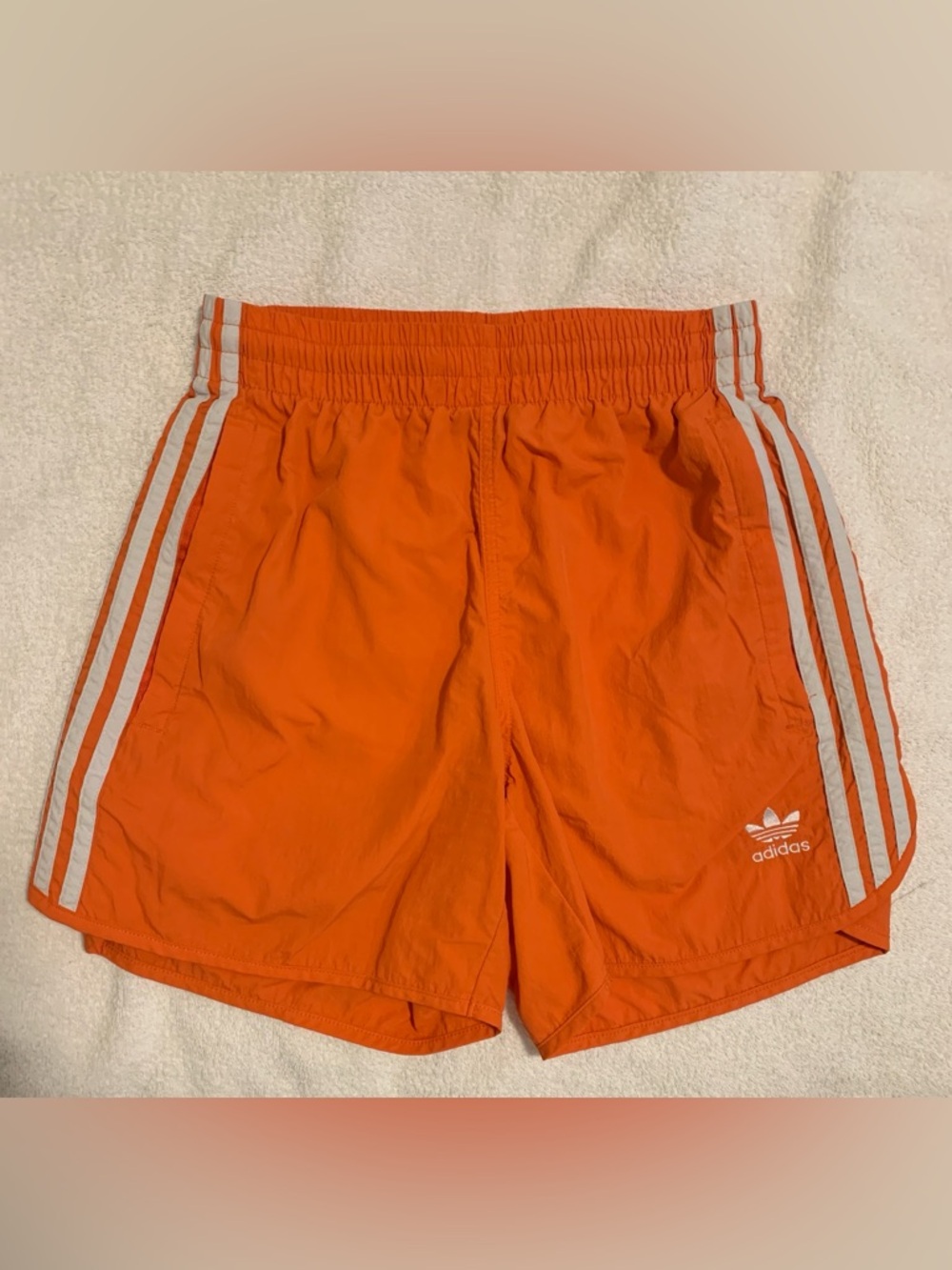 Women’s adidas orange shorts!